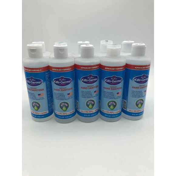 La Rosa Other - Lot of 10 La Rose Sanitizer 80% Alcohol (Best) flip Top Bottles 8 oz New